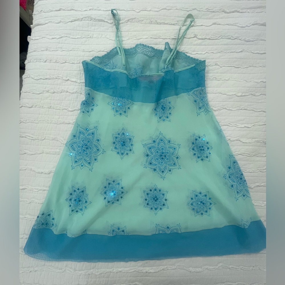 Victoria's Secret Y2K Babydoll Nightie Sz L Coquette Cottage Fairy Balletcore